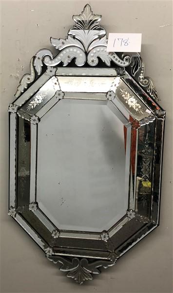 Very Nice 52" Venetian Mirror (1 of 1)