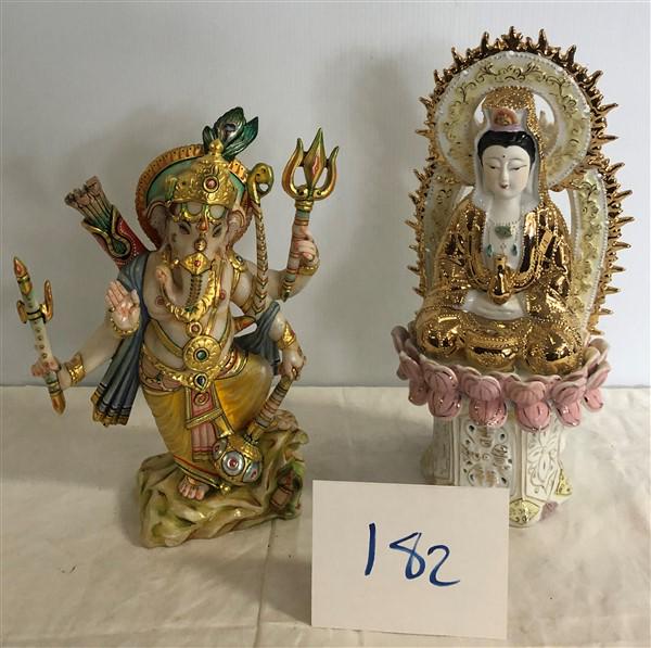 Two Oriental Figures (1 of 3)