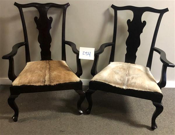 2 Chippendale Style Armchairs (1 of 1)