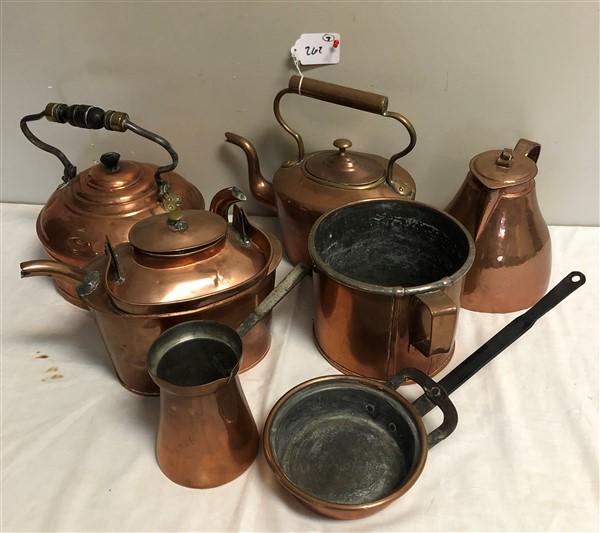 Great 7 Pc. Lot of Copper (1 of 1)