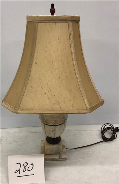 Alabaster Lamp: Alabaster Lamp