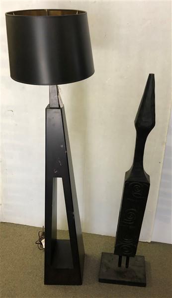 Modern Lamp and Sculpture (1 of 3)