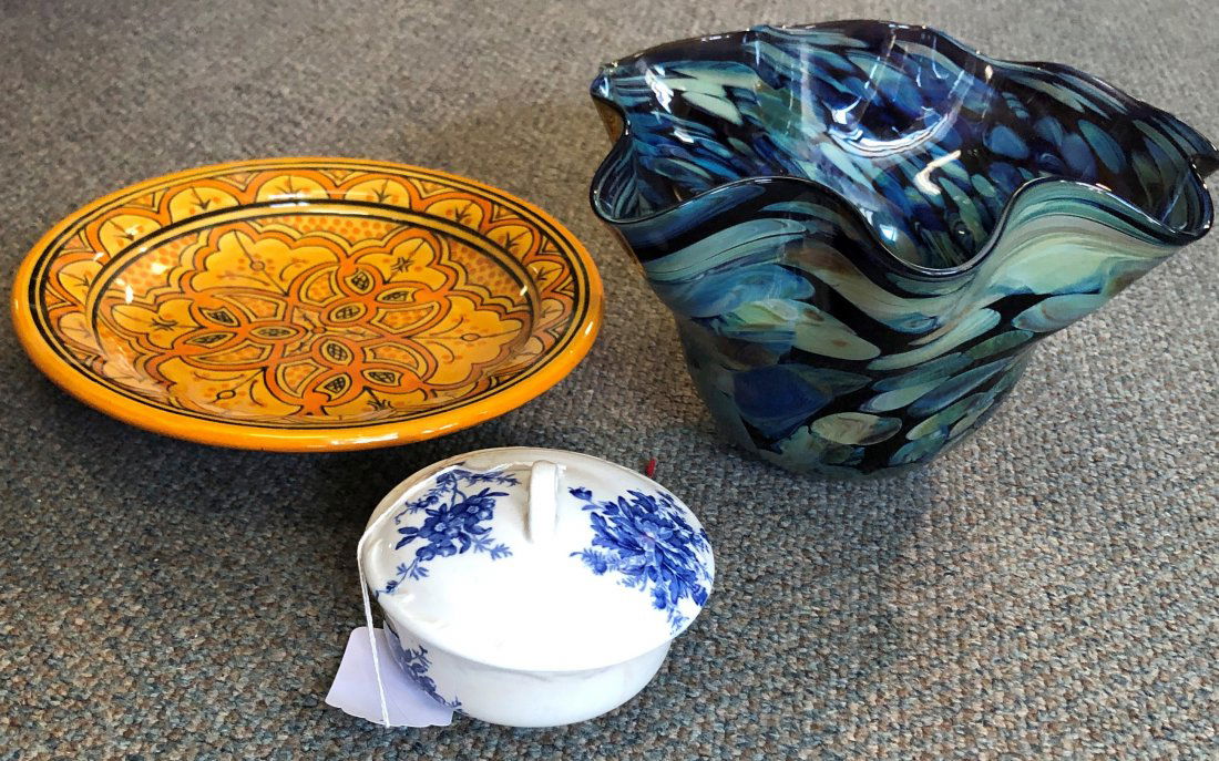 3 Pc. Glass Lot (1 of 5)