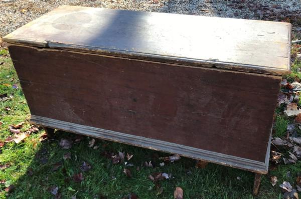 Blanket Box in Red Paint (1 of 2)