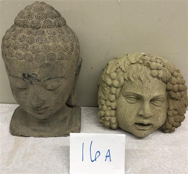 2 Concrete Garden Items (1 of 5)