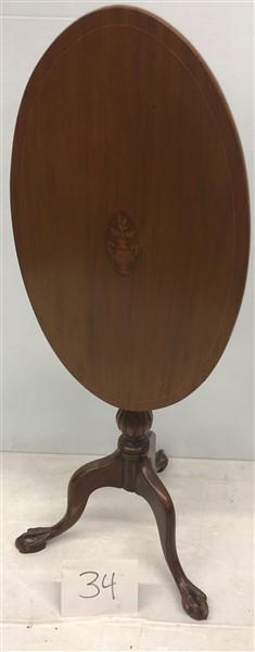 Inlaid Tip Top Table: Inlaid Tip Top Table