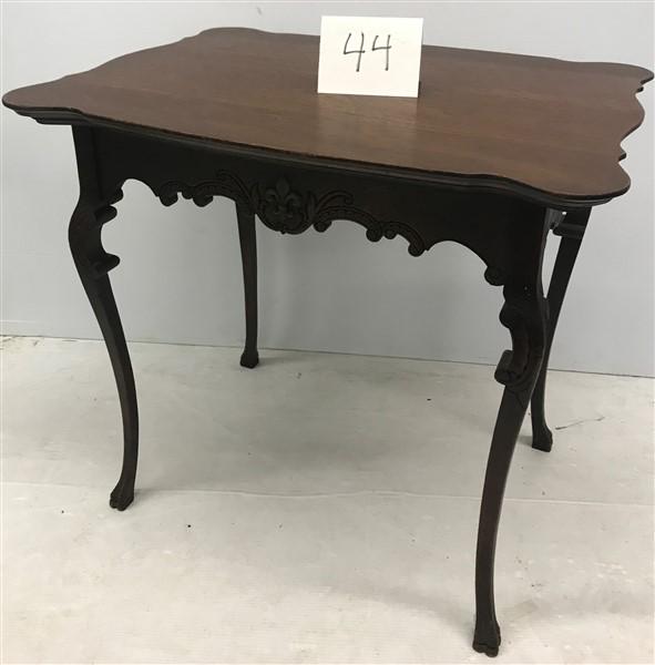 Victorian Style Shaped Parlor Table CA. 1920 (1 of 4)