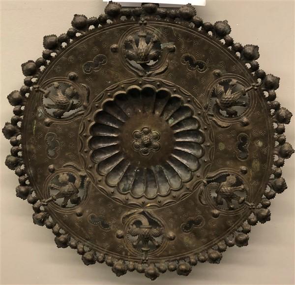 19" Egidio Casagrande MCM Brass Charger (1 of 4)