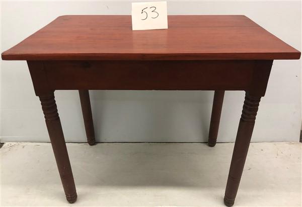 19th Cent. Refinished Country Table 24"x36" (1 of 3)