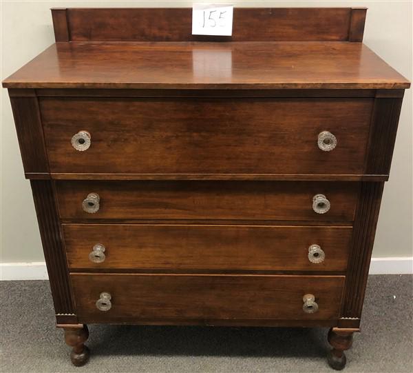 19th Cent. 4 Drawer American Chest (1 of 4)