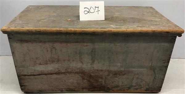 Early 36.5" Farm Box in Gray Paint (1 of 4)