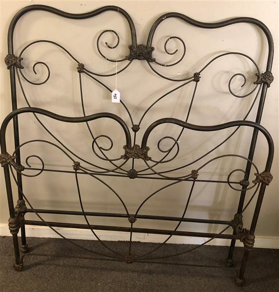 Quality Iron 1930: Quality Iron 1930's Full Size Bed