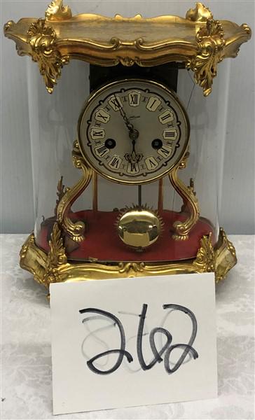 French Style Clock Under Glass (1 of 4)