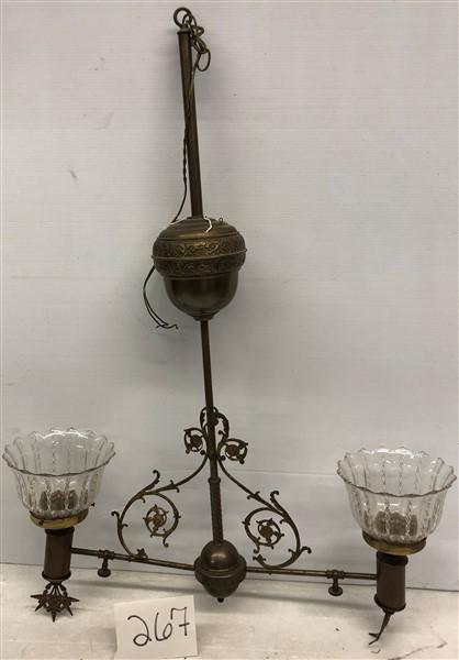 2 Light 1920's Fixture (1 of 7)