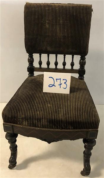 Ebonized Aesthetic Side Chair CA. 1880 (1 of 3)