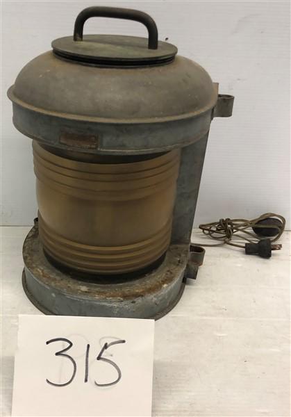 13" 19th Cent. Nautical Lantern (1 of 3)