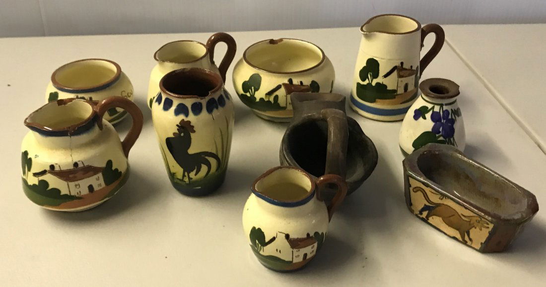 English Miniature Torquay Motto Ware Pieces (1 of 4)