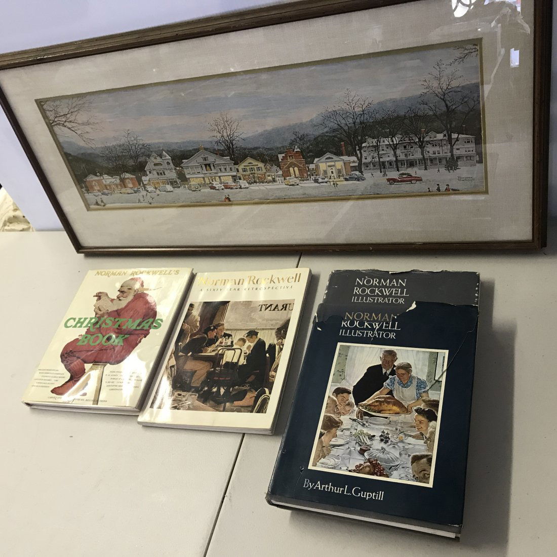 Norman Rockwell Print & books (1 of 4)
