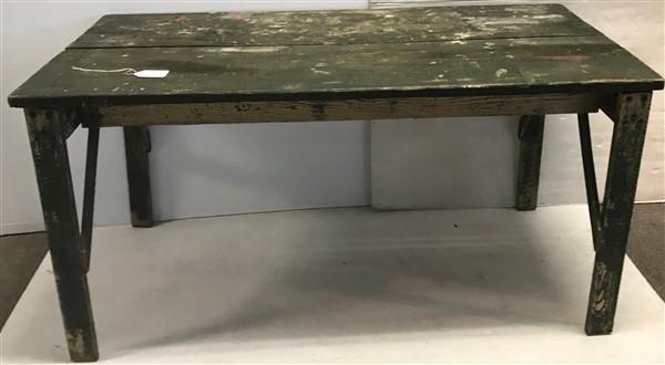 54" Primitive Country Work Table (1 of 2)
