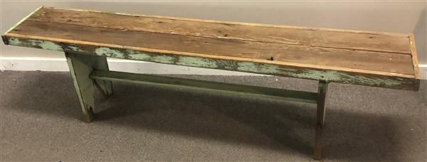 Apple Green Country Bench 72"x13"x20"h (1 of 7)