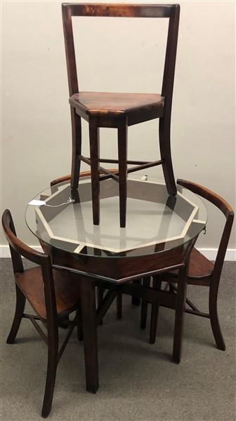 5 Pc. Set Vitrine Table 4 Chairs (1 of 6)