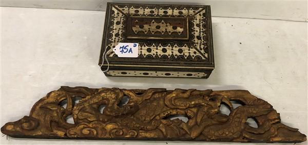 Early Carving and early box "AS IS" (1 of 5)