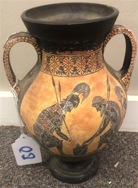 11.5" Decorated Terracotta Pot (1 of 5)