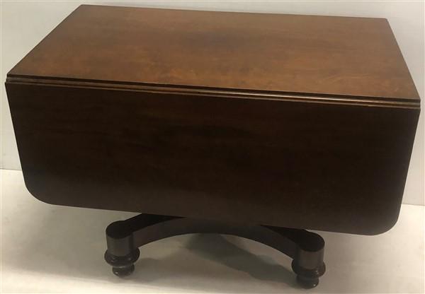 Empire Mahogany Dining Room Table Closed 42"x26"x29" (1 of 6)