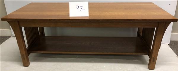 Stickley Mission Oak Coffee Table 48"L x22"w x17"h (1 of 4)