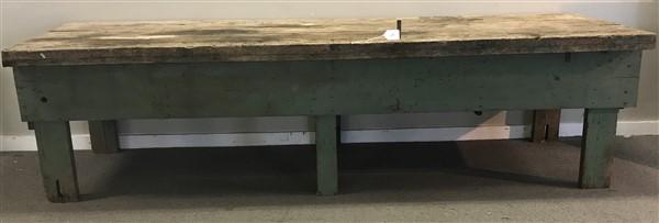 Early Work Table 9'8"x3'x32"h (1 of 3)