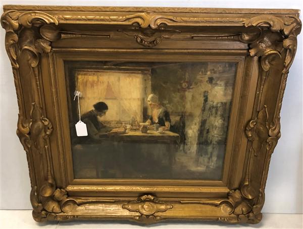 David Walkley- Interior Scene 37"x42" (1 of 10)