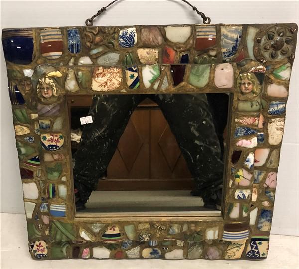 Mosaic Mirror 19"x18.75" (1 of 6)