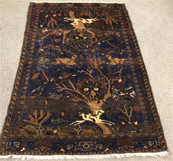 Persian Pictorial Rug 4'x6' (1 of 6)