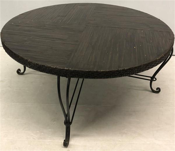 36" Round Modern Coffee Table 16"h (1 of 5)