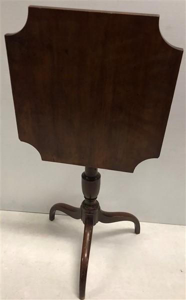 Antique Tilt-Top Candle Stand 20"w x 28"h (1 of 5)