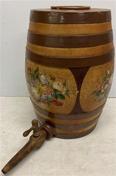 Stoneware Water Cooler 19"h: Stoneware Water Cooler 19"h