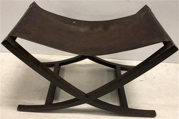 Saddle Seat Stool 24"w x 17"h: Saddle Seat Stool 24"w x 17"h