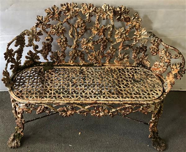 39" Cast Iron Bench: 39" Cast Iron Bench