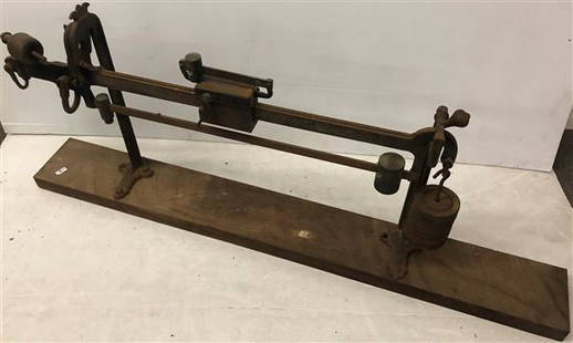 Fairbanks Scale 48"L 22"h: Fairbanks Scale 48"L 22"h