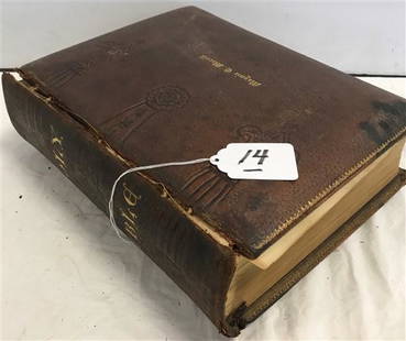 A.J. Holman Bible 1883: A.J. Holman Bible 1883