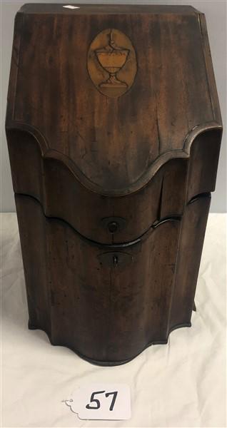 Antique Knife Box 9"x11"x15" (1 of 6)