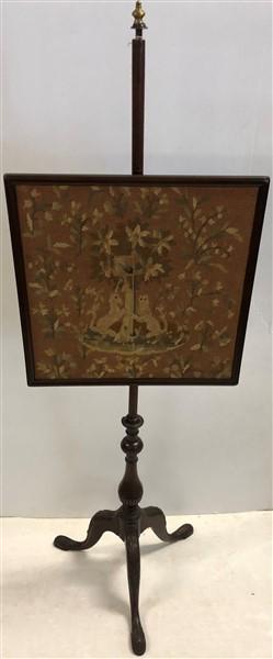 Needlepoint 19th Cent. Firescreen (1 of 6)