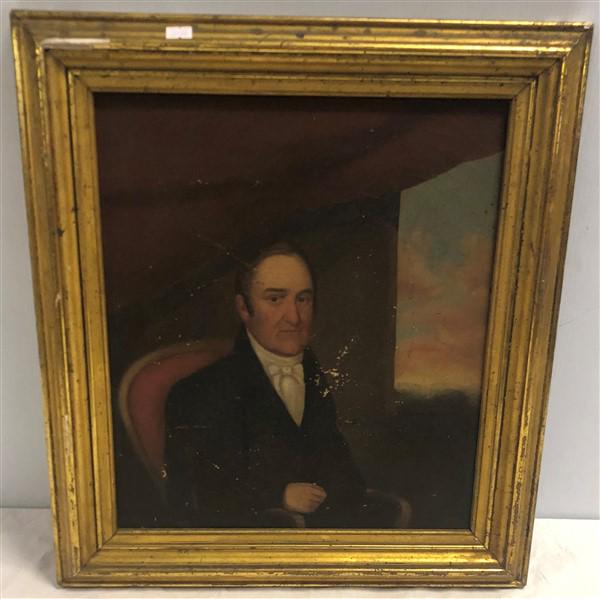 19"x22" o/c Early Portrait (1 of 5)