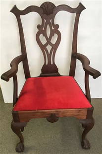 Extra Nice Chippendale Armchair: Extra Nice Chippendale Armchair