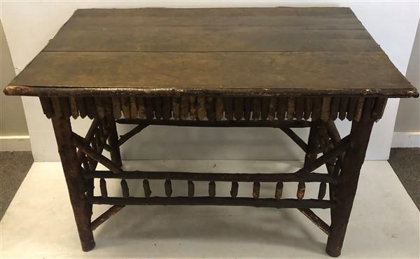Stylish Adirondack Table 45"x28"x30"h (1 of 5)