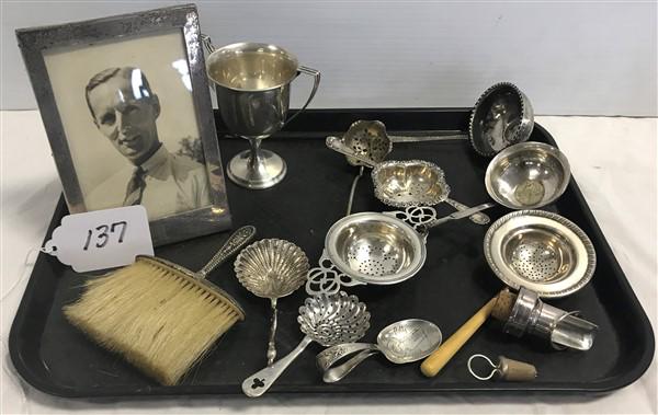 Tray Lot of Sterling Items (1 of 3)
