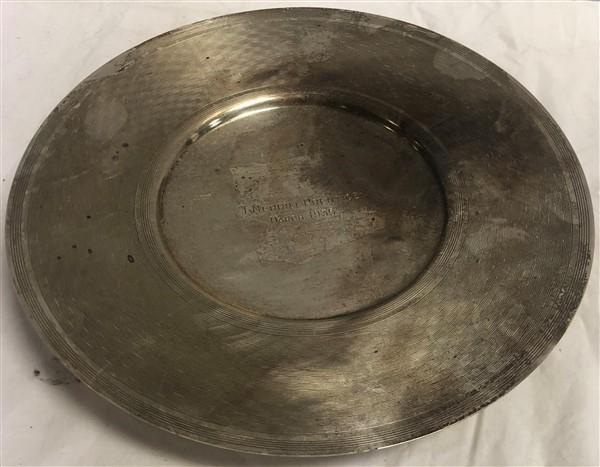 10.5" Sterling Silver Dish (1 of 6)