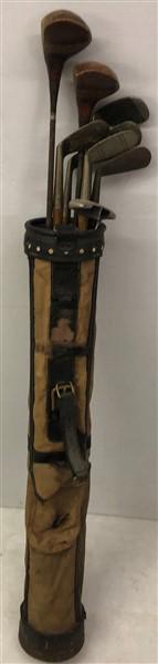 Early Golf Clubs and Bag: Early Golf Clubs and Bag