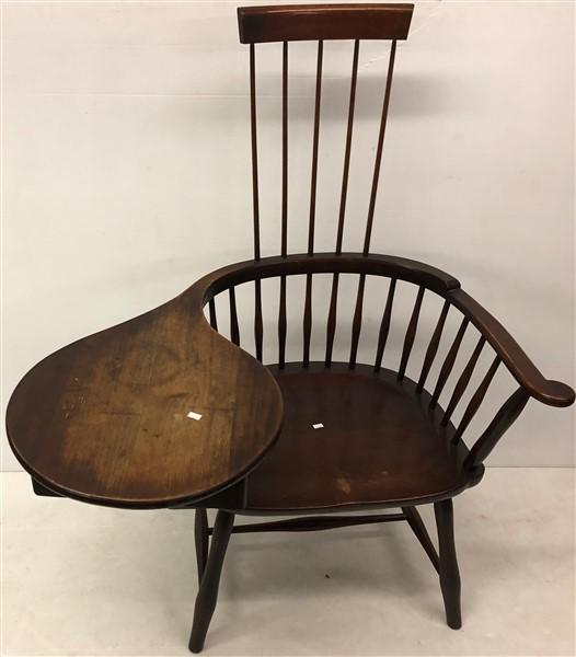 Windsor Style Writing Armchair (1 of 6)