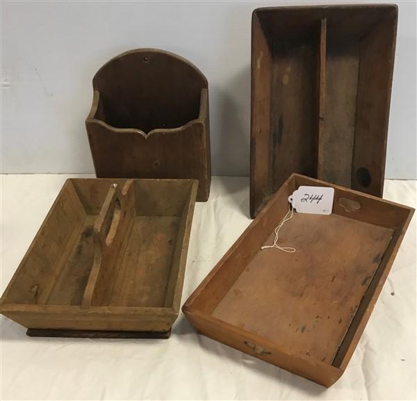 4 Country Wooden Kitchen Accessories (1 of 3)